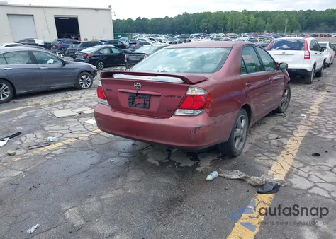 2005 Toyota Camry Se V6 из США, поврежденный, VIN 4T1BA32K65U506241